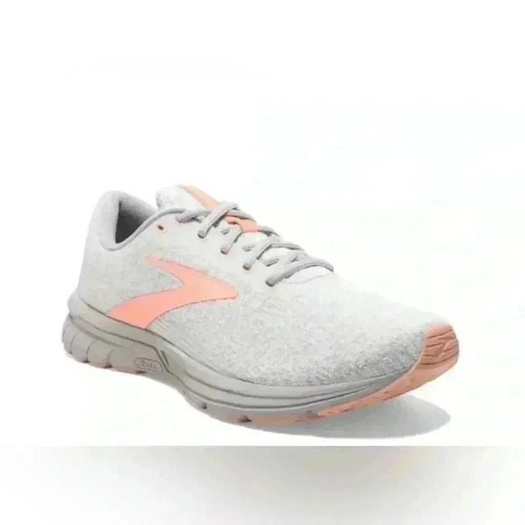 Brooks Signal 3 Womens 11 Running Sneaker White Oyster Tropical Peach Athleisure - Picture 3 of 10